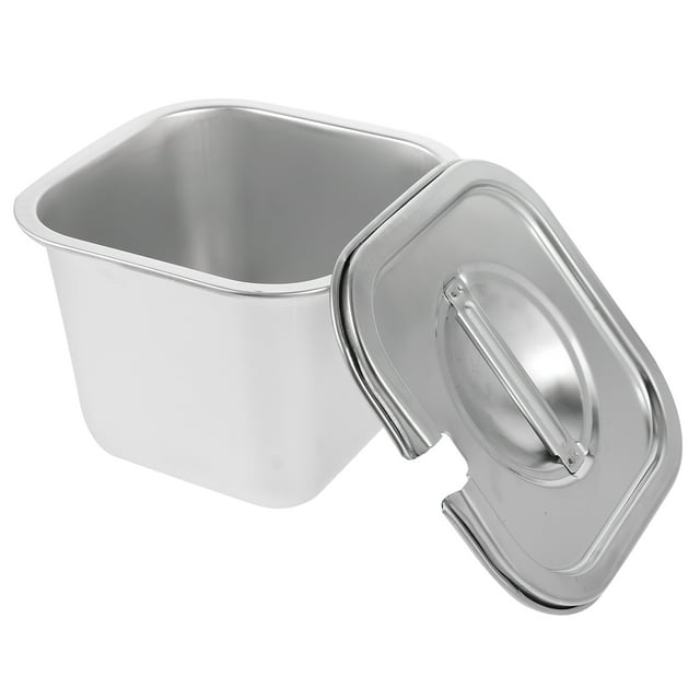 Recardis Stainless Steel Ice Cream Container Freezer Food Storage