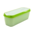 thumbnail image 1 of Ice Cream Storage Tub Rectangular Reusable Ice Cream Box Container Mold, 1 of 9