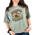 thumbnail image 1 of Ice Cream and Sunshine T-Shirt, The Perfect Combo Graphic Tee, Fun Summer Vibes, Cool Casual Wear, Cute Ice Cream Lovers Gift, Moss Comfort Colors T-Shirt, Large, 1 of 1