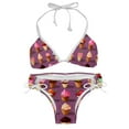 thumbnail image 1 of Ice Cream Swim Suit Bikini Set with Detachable Sponge & Adjustable Strap, Two-Pack - Ideal for Beach & Pool Parties!, 1 of 6