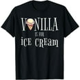 thumbnail image 1 of Ice Cream T Shirt Vanilla Flavor Birthday Party Gift, 1 of 2