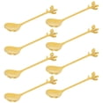 thumbnail image 1 of Ice-Cream Tea Stirring Spoons Retro Dessert Demitasse Espresso Cutlery Kitchen Tableware 1 Set of 8 Pieces, 1 of 1