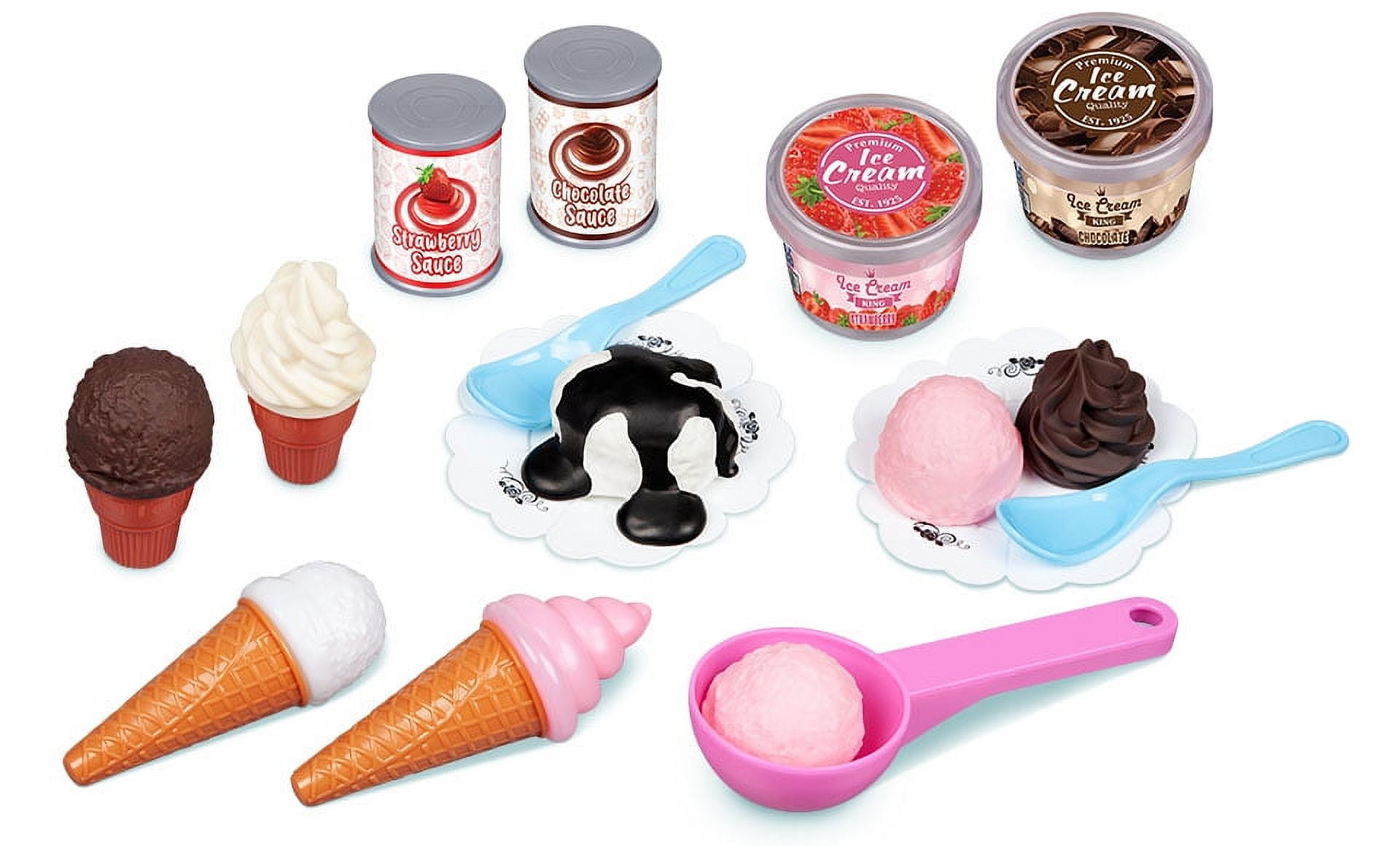 Ice Cream Time 23Piece Food Playset