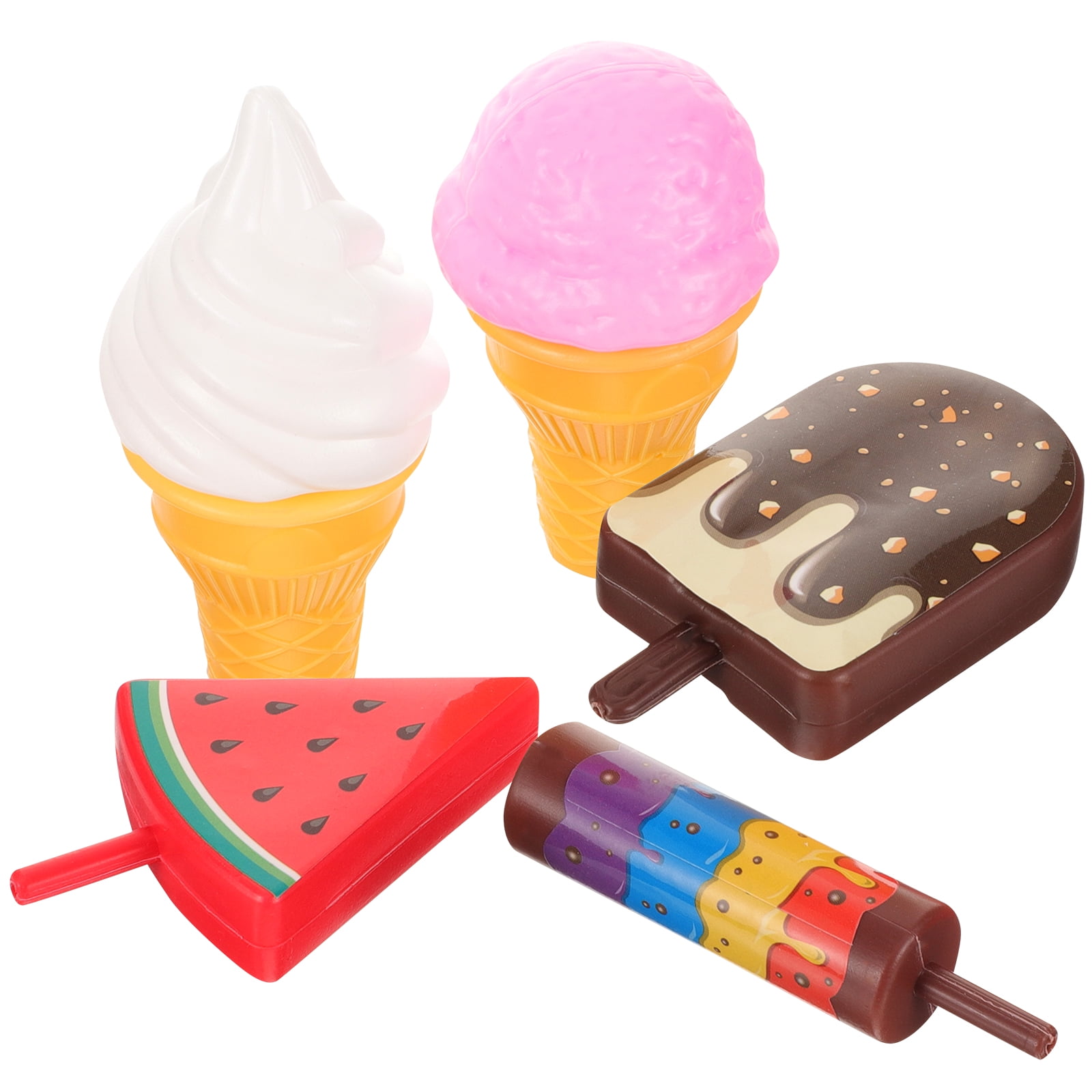 Ice Cream Toys Baby Doll Playset Kitchen Pretend Food for Toddlers House Plastic Child Walmart