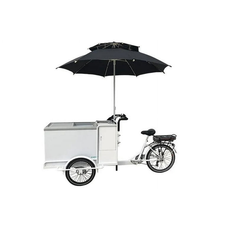 Ice Cream Tricycle Business Frozen Treat Vending Bike
