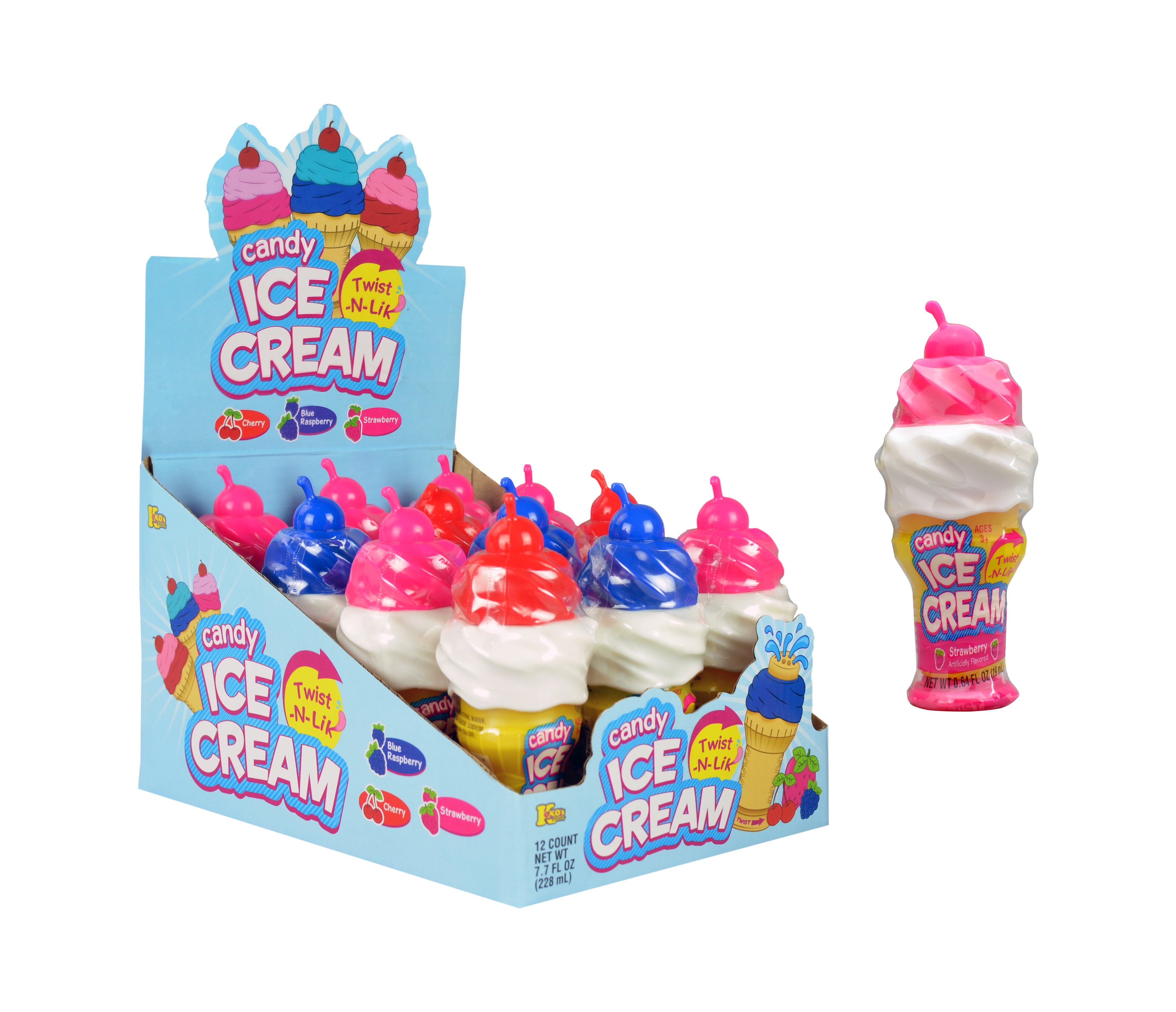 Ice Cream Twist N Lik Candy Walmart