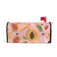 thumbnail image 1 of Ice Cream and Papaya Fruit Mailbox Covers Magnetic Post Box Cover Wraps Standard Size 21"x18" Waterproof Home Garden Yard Outside Decor, 1 of 9