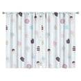 thumbnail image 1 of Ice Cream1 (2) Curtains-blackout Curtains Bedroom Decor Living Room Darkening Grommet Window Drapes 2 Panels Set 52"x 84", 1 of 2