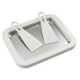 thumbnail image 1 of Ice Creams Rolls Maker with 2 Scrapers, Yogurt Maker Tray, DIY Yogurts Machine, Summer Versatile for Families Rolled Cream Yogurt white, 1 of 8