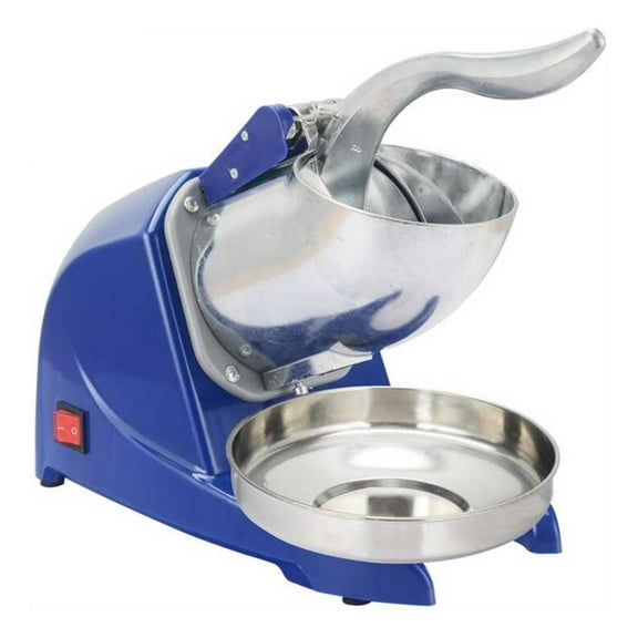 Ice Crusher Multifunctional Electric Automatic Ice Crusher Snow Cone Maker Shaved Ice Machine Double Blade