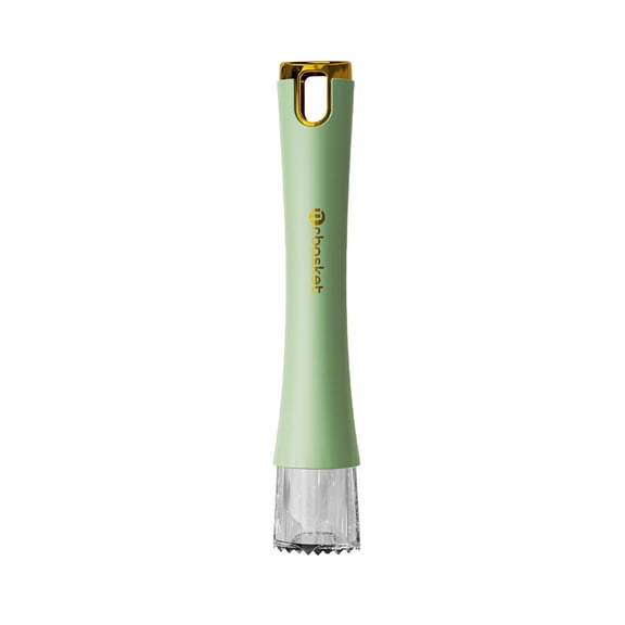 Ice Crusher Stick Lemon Crushing Fruit Squeezer for Juicing Muddler Bar Cocktail Drink Mixer - Hand Held Pounding Tool for Kitchen Home Use - ABS Acrylic