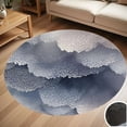 thumbnail image 1 of Ice Crystal Scales Round Carpet Living Room Bedroom Home Decoration Coffee Table Mat Lounge Rug Chair Mats, 1 of 5