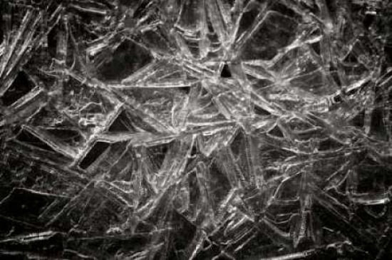 Ice Crystals Canvas Art - Beth Wold (24 x 36)