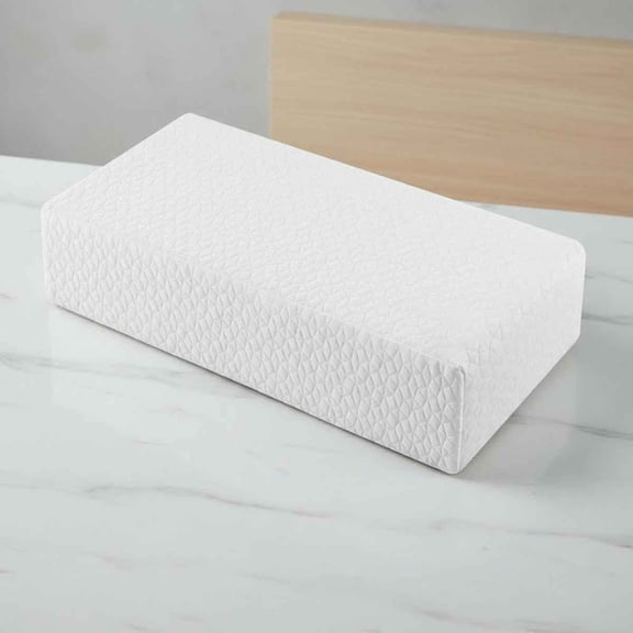 Ice Cube Cooling Pillow for Side Sleepers Memory Foam Pillow Support Head & Neck