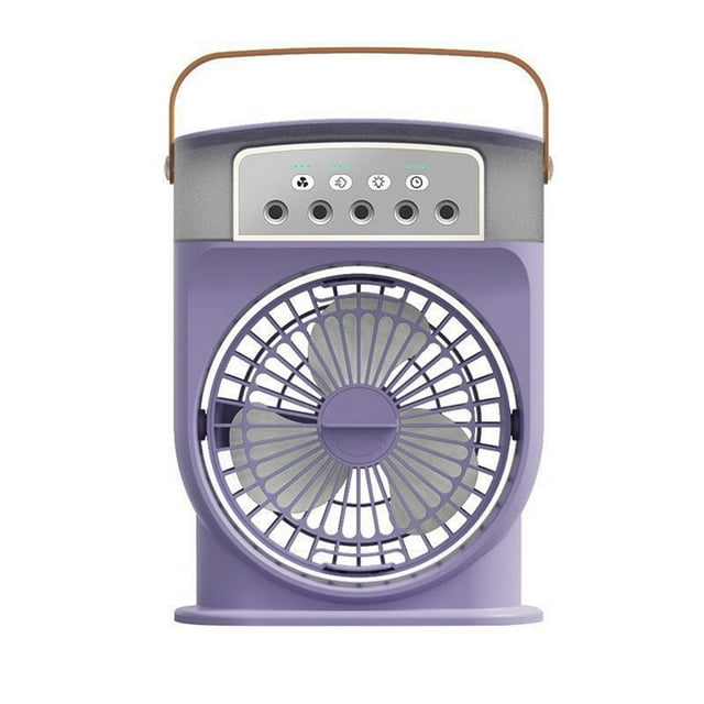 Ice Cube Fan Air Cooler Portable Air Conditioner Fan Portable Air