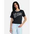 thumbnail image 1 of Ice Cube Women's Graphic Jersey with Short Sleeves, Sizes XXS-XXL, 1 of 5