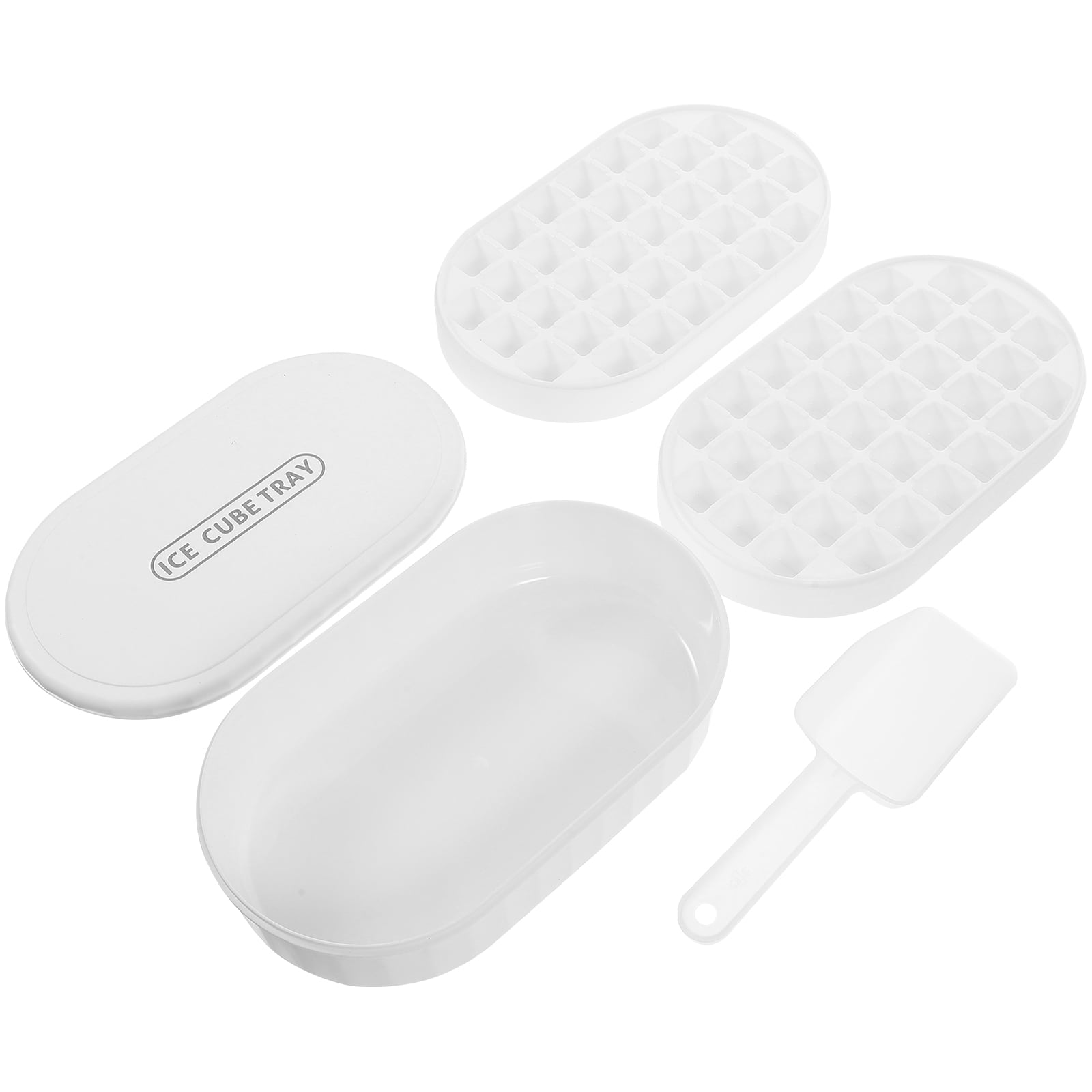 Ice Cube Mold Balls Tray Maker Machine Hockey Pucks Flexible Plastic Pallet Whiskey Cubes