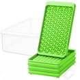 thumbnail image 1 of Ice Cube Mold Box 104 Grid Round Plastic With Lid Frozen Whiskey Homemade Ice Hockey Ice Cube Ice Tray System, 1 of 12