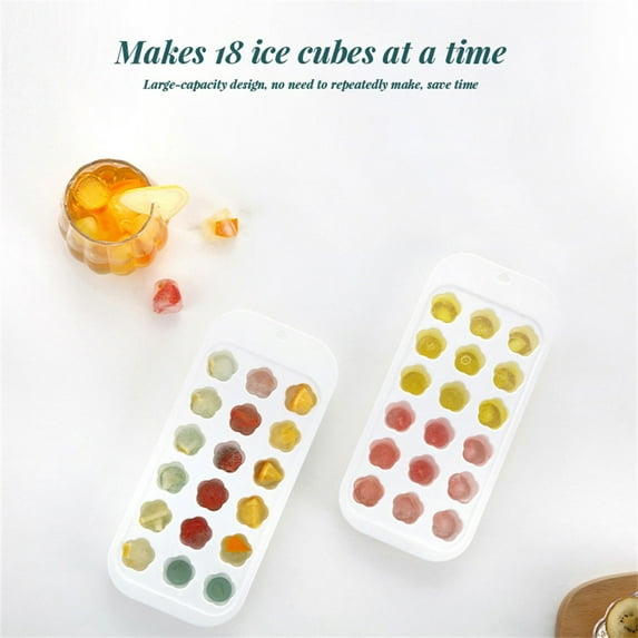 Ice Cube Mold Reusable Icing Blocks Mould Tray Summer Party Cold Beverages Maker Cafe Bartending Kitchenware