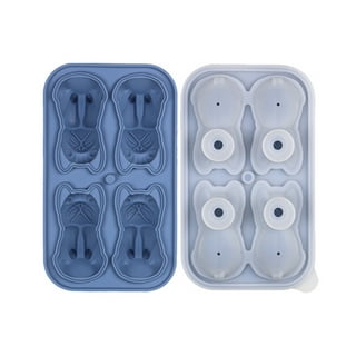 Tovolo Novelty Penguin Ice Cube Mold Trays, Flexible Silicone