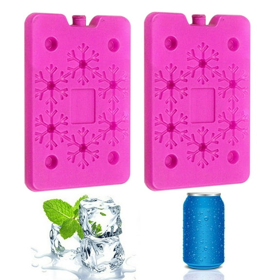 Ice Cube Mold for Drinks,Conditioning Fan Ice Box 200ml Ice Brick Ice Board Ice Pack Reusable Ice Box