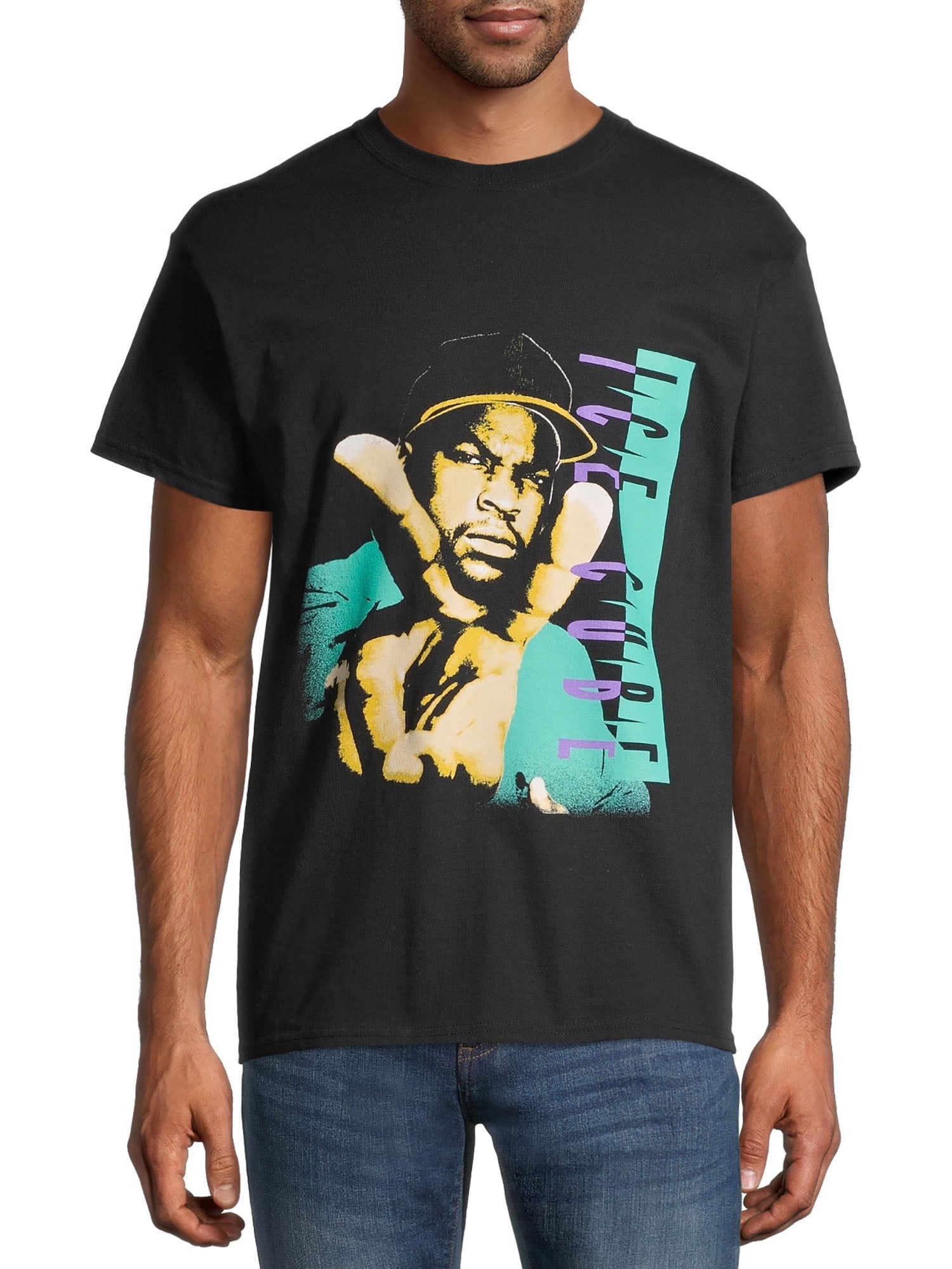 ICE CUBE グラフィックTシャツ XLsize Ice Cube Mens Graphic Tshirt Sz XL Black Short Sleeves | eBay