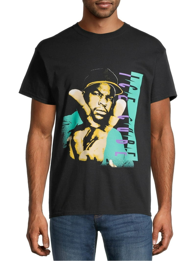 ICE CUBE グラフィックTシャツ XLsize Ice Cube Men's Graphic T-Shirt, Relaxed Fit, 100% Cotton