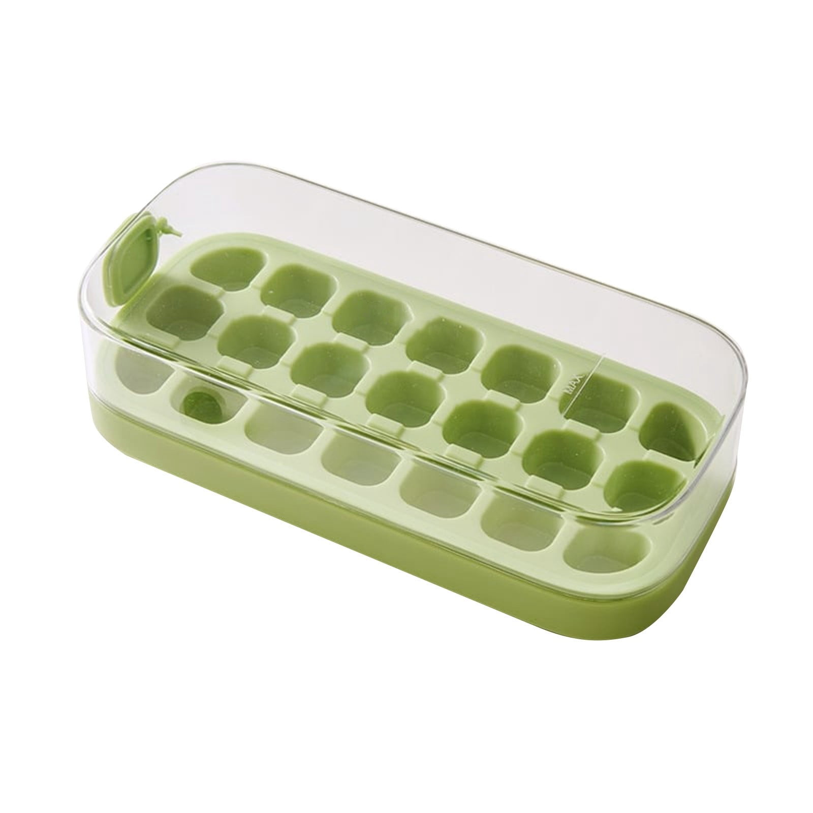 Ice Cube Silicone Food Grade Push Type Ice Tray Household Ice Storage