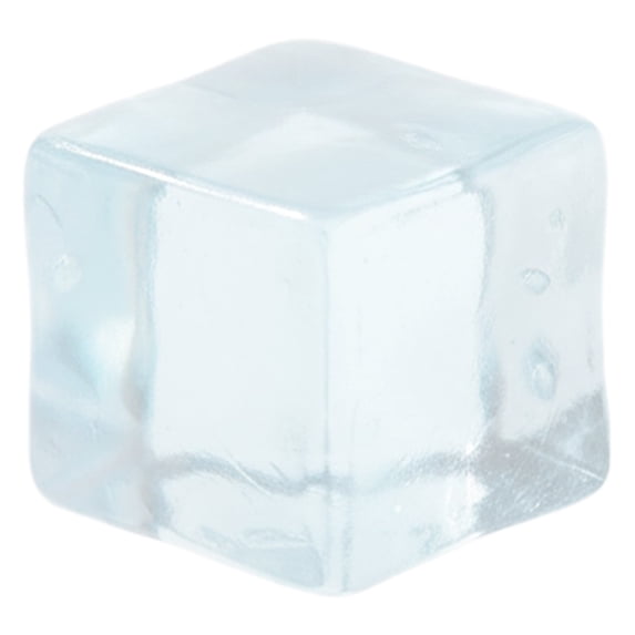 Ice Cube Squishy with Soft Squeeze Design, 1 Inch, Light Blue, for Kids Over 3 and Adults, Squeeze Toy