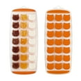 thumbnail image 1 of Ice Cube Tray 2 Pack, Cute Cat Shaped Ice Cube Mold,Fun Ice Tray for Make ice cube,Candy, Chocolate Mold, Easy Release, BPA free, Dishwasher Safe Orange, 1 of 7