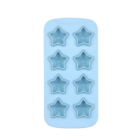 Ice Cube Tray,DIY Bakeware Silicone Star Shaped Cool Ice Tray Chocolate Mold Maker Tools