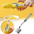 Ice Cube Tray Dog Corn Holders Leaf Kitchen Corn Cob Peeler Corn On The