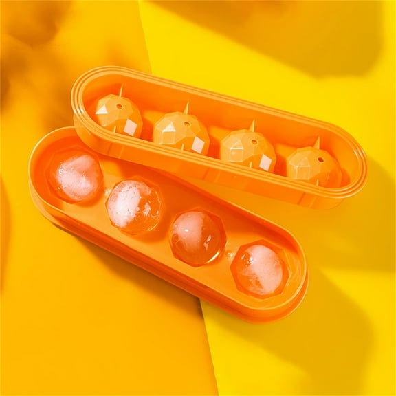 Ice Cube Tray,Ice Mold Tray Silicone Basketball-Shaped Cake Ice Cream Maker Kitchen Tool New