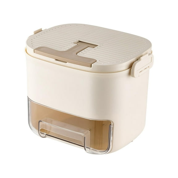 Ice Cube Tray, Ice Storage Box, Large Capacity Freezer Organizer, Household Food-Grade Refrigerator Accessory, Portable with Handle, Odor-Proof Cover