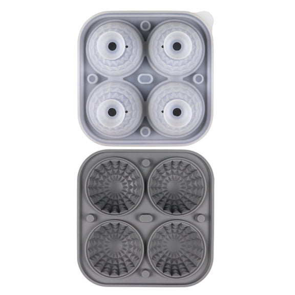 Ice Cube Tray Large Size Ice Makered Square Round Ice Cube Maker for Whiskeys Cocktails Keep Drink Chilledness for Bar