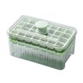 thumbnail image 1 of Ice Cube Tray with Lid and Bin, with 2Pack Mini Ice Cube Trays for Freezer, 56 Pieces Ice Cube Mold with Ice Scoop, Easy to Release & Sturdy Ice Maker for ,, Coffee,Drinks, 1 of 4