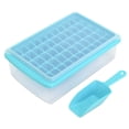 thumbnail image 1 of Ice Cube Tray with Lid and Bin for Freezer, Easy Release 55 Nugget Ice Tray with Cover, Storage Container, Scoop. Perfect Small Ice Cube Maker Tray & Mold. Flexable Durable Plastic, BPA Free, 1 of 6