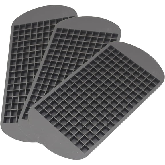 Ice Cube Tray with Lid and Bin for Freezer, Easy Release 55 Nugget Ice Tray with Cover, Storage Container, Scoop. Perfect Small Ice Cube Maker Tray & Mold. Flexable Durable Plastic, BPA Free