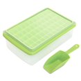 thumbnail image 1 of Ice Cube Tray with Lid and Bin for Freezer, Easy Release 55 Nugget Ice Tray with Cover, Storage Container, Scoop. Perfect Small Ice Cube Maker Tray & Mold. Flexable Durable Plastic, BPA Free, 1 of 6