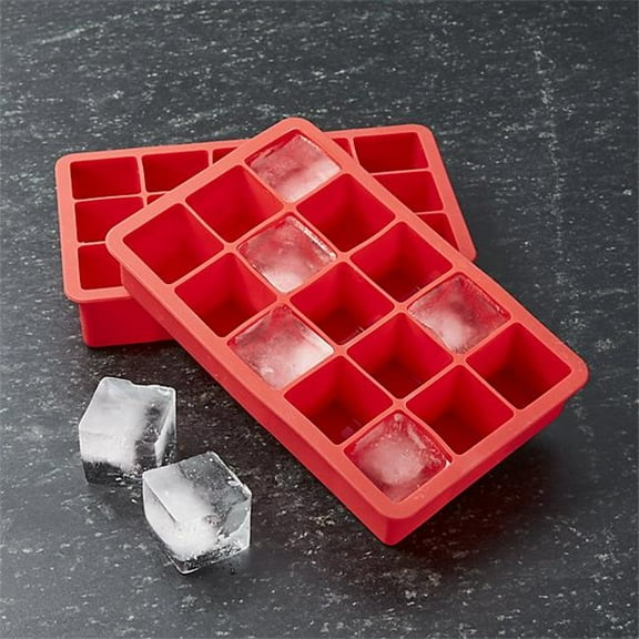 Ice Cube Tray, Red