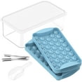 thumbnail image 1 of Ice Cube Tray, Round Ice Ball Maker with Lid and Bin, Circle Ice Trays Making 72 x 1IN Sphere Ice Balls for Chilling Drinks, Stackable Sphere Ice Cube Tray with Ice Bucket, Ice Tong & Scoop, 1 of 5