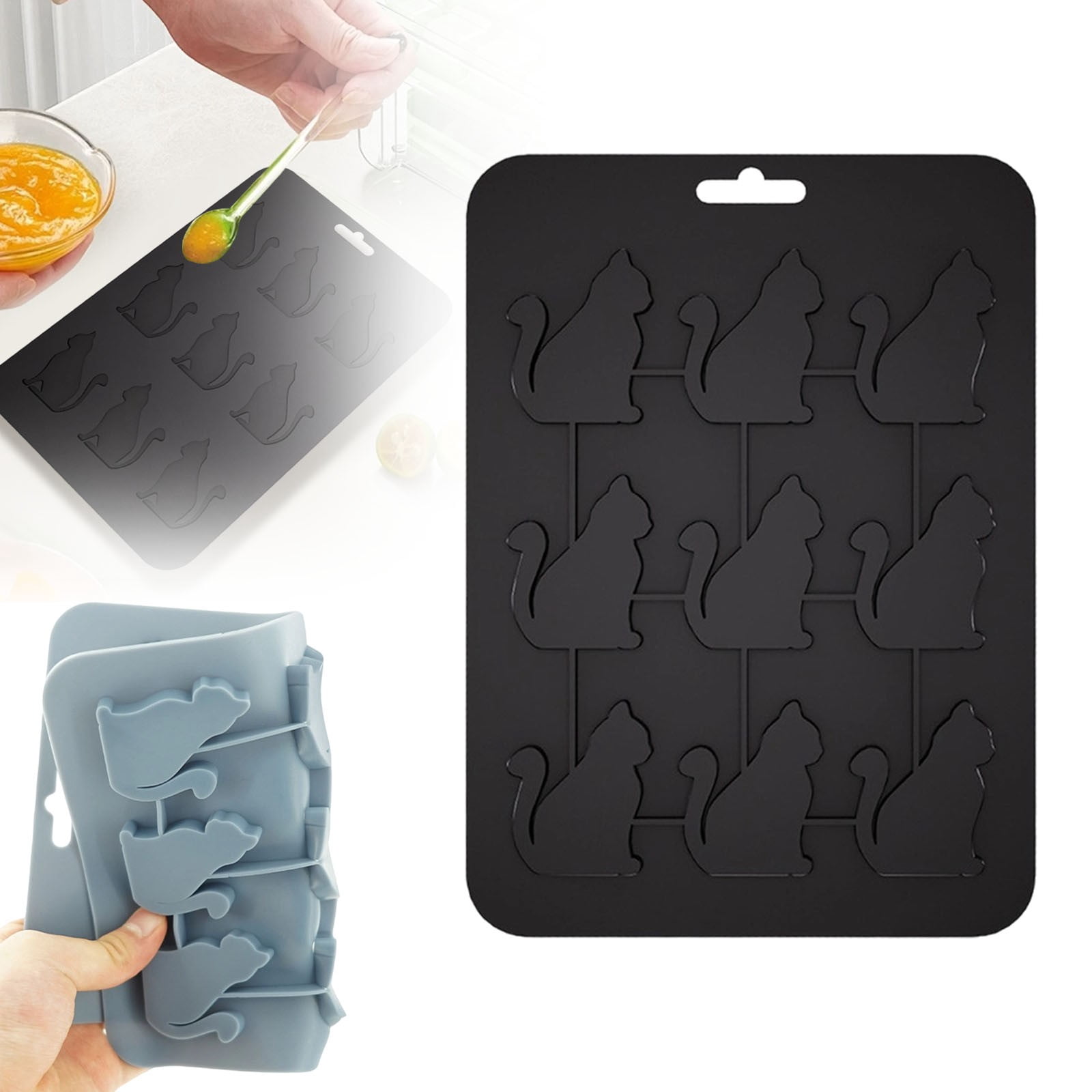 Ice Cube Tray Shell Silicone Ice Cube Trays with Cute Marine Life ...