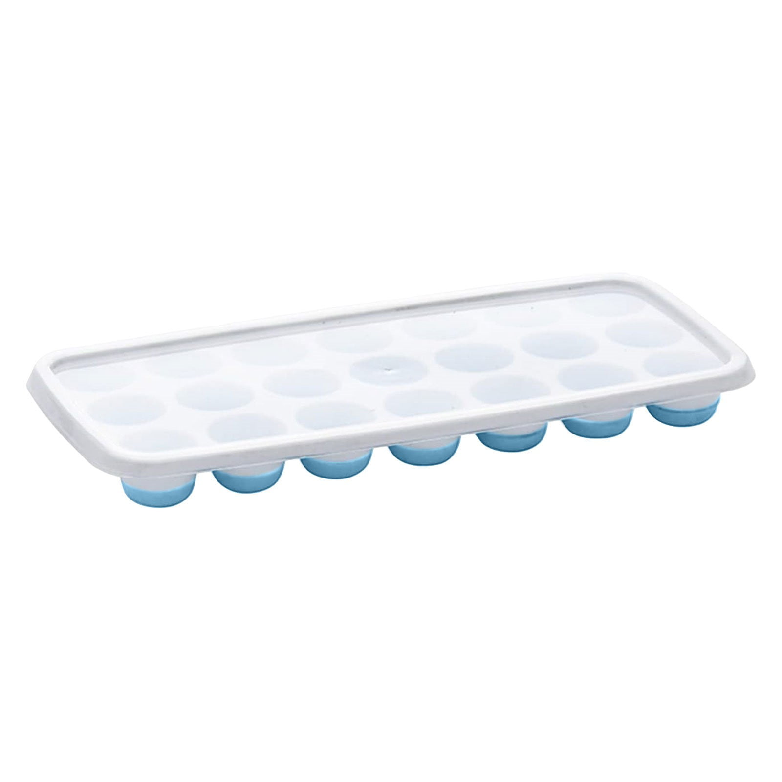 Ice Cube Tray Silicone Ice Cube With Removable Lid 21 Grid Ice Cube ...