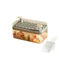 Ice Cube Tray With Lid Ice For Freezer Convenient Ice Storage Container