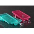 thumbnail image 1 of Ice Cube Tray with Flexible Silicon Bottom and Lid, 12 Cube Trays (Multicolor - Pack of 4), 1 of 3