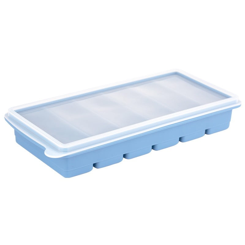 Ice Cube Trays with Lids Silicone, Large Ice Trays for Freezer Large Ice  Cube 