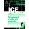 thumbnail image 1 of Ice Design and Practice Guides The Management of Setting Out in Construction, (Paperback), 1 of 1