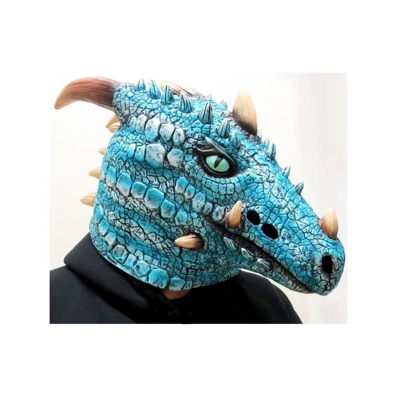 Ice Dragon Adult Mask Halloween Costume Accessory