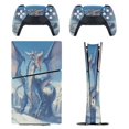 thumbnail image 1 of Ice Dragon PS5/PS5 Pro/PS5 Slim Digital Disc Skin Sticker For Console And Controller Skins, 1 of 7