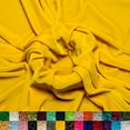thumbnail image 1 of Ice Fabric Stretch Velvet Fabric by the Yard - 60" Wide Soft Stretchy Fabric for Sewing Clothes, Apparel, Costume, Crafts - 90% Polyester 10% Spandex - Canary Yellow - 15 Yards, 1 of 7